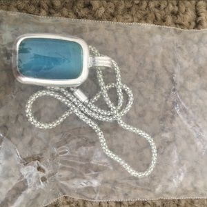 River stone necklace nwot